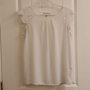 White Lace Blouse